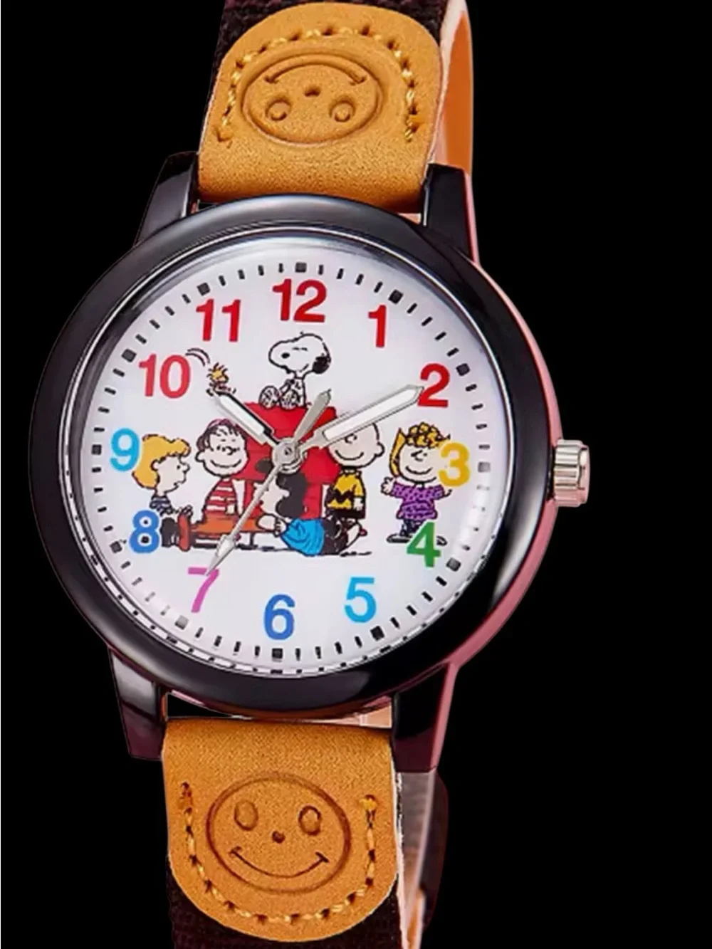 Cartoon Analog Wrist Watch - Brown lowest I can go.